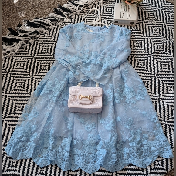 Other - Kids Blue Lace Dress